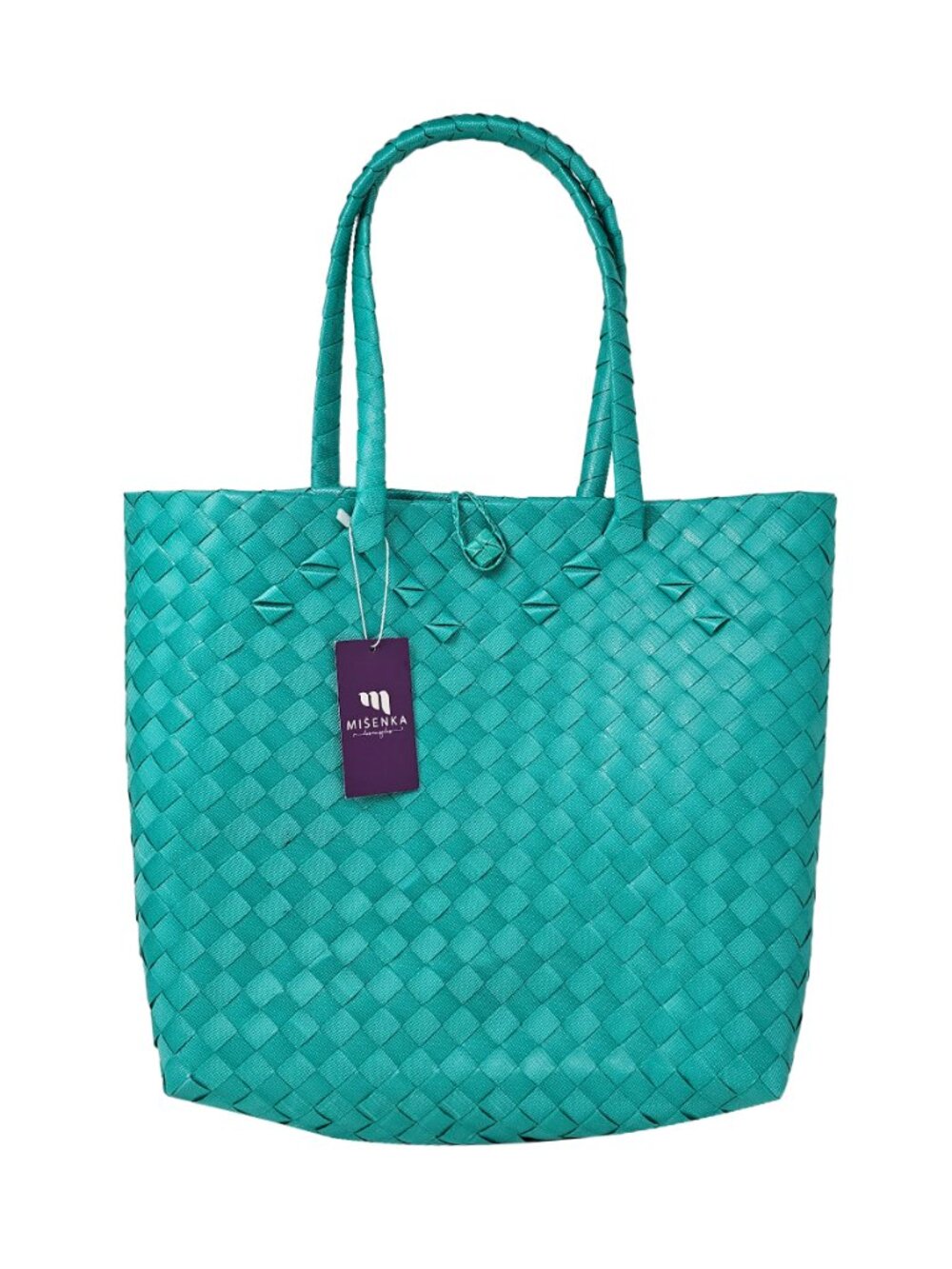 Misenka Mint Green Go Handicraft Bayong Bag